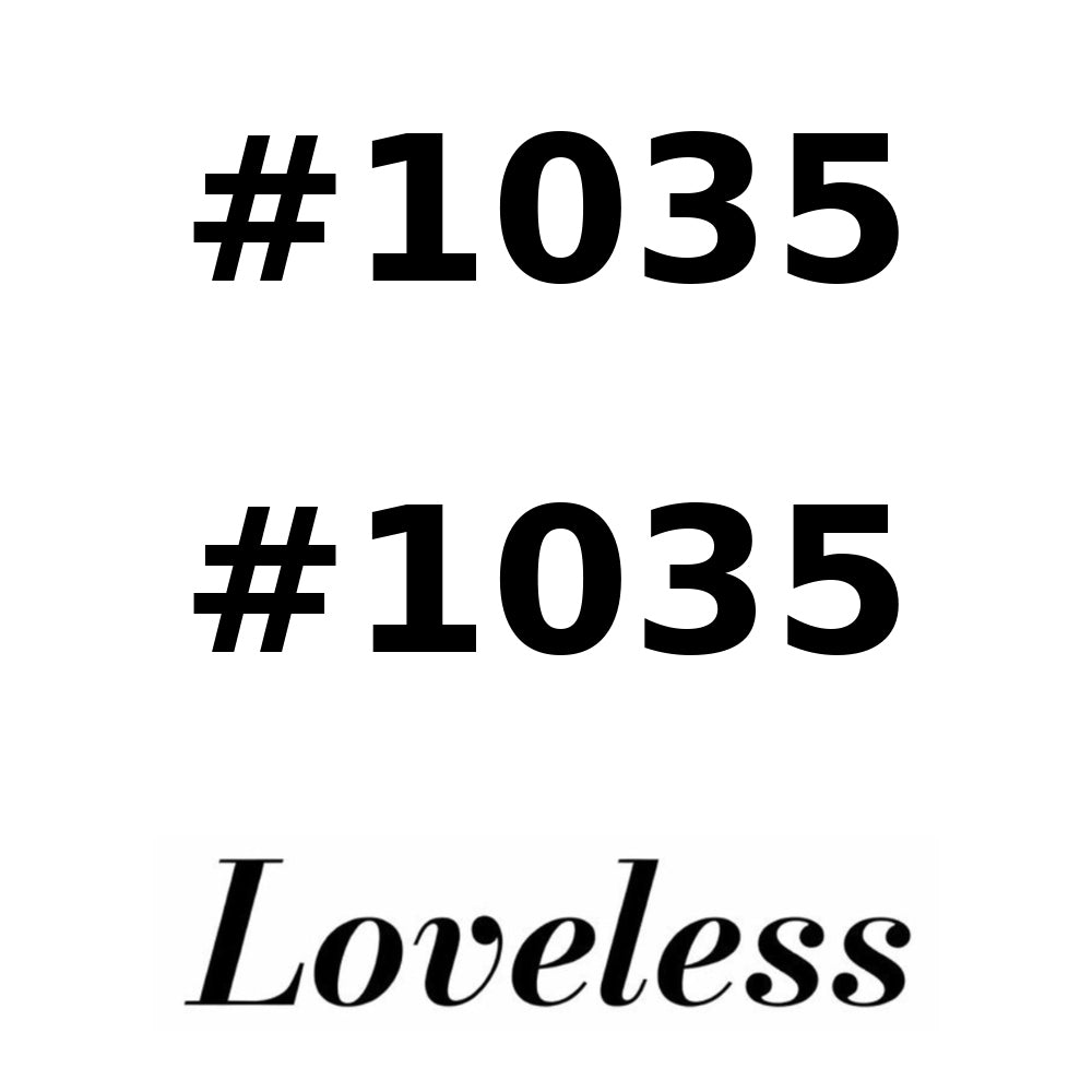 #1035 zweimal – Loveless