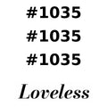 #1035 dreimal – Loveless